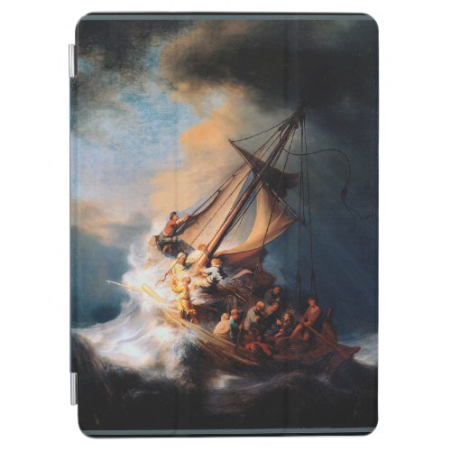Rembrandt _ The Storm of the Sea of Galilee iPad Air Cover