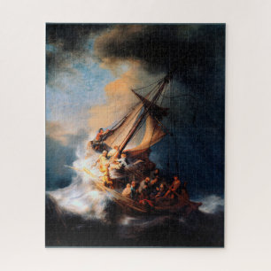 Rembrandt - The Storm of the Sea of Galilee Jigsaw Puzzle