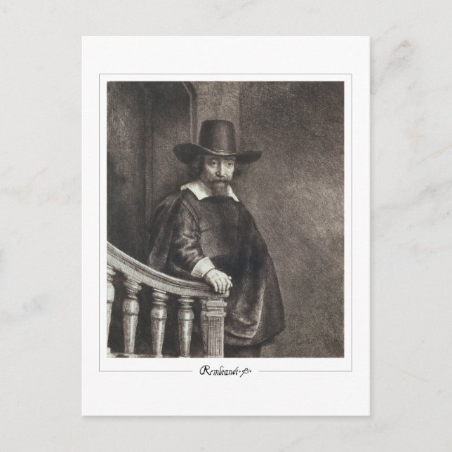 Rembrandt van Rijn #129 - Fine Art Postcard (Front)