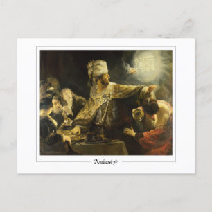Rembrandt van Rijn #15 - Fine Art Postcard