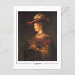 Rembrandt van Rijn #27 - Fine Art Postcard