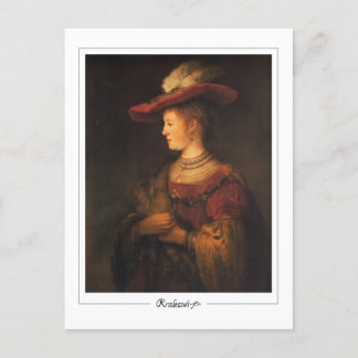 Rembrandt van Rijn #27 - Fine Art Postcard