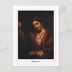 Rembrandt van Rijn #329 - Fine Art Postcard