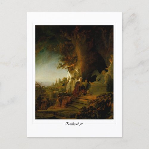 Rembrandt van Rijn 32 _ Fine Art Postcard