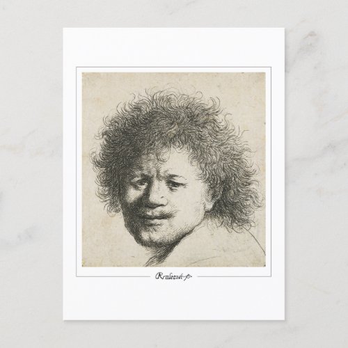 Rembrandt van Rijn 363 _ Fine Art Postcard