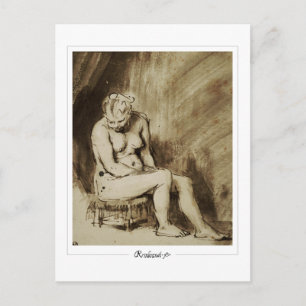 Rembrandt van Rijn #443 - Fine Art Postcard