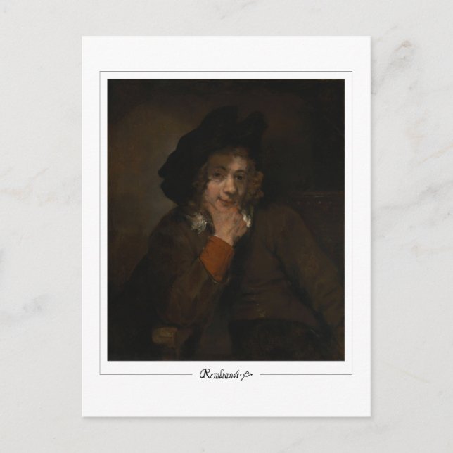 Rembrandt van Rijn #597 - Fine Art Postcard (Front)