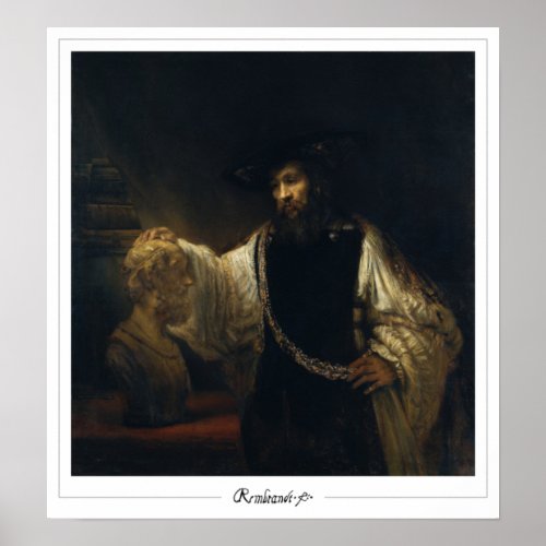 Rembrandt van Rijn Zedign Art Poster 21