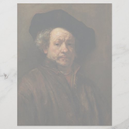 Rembrandt van Rijns Self Portrait Fine Art