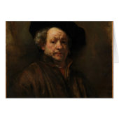 Rembrandt van Rijn's Self Portrait Fine Art (Front Horizontal)