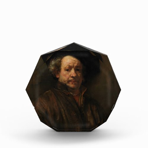 Rembrandt van Rijns Self Portrait Fine Art Acrylic Award