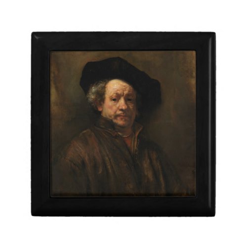 Rembrandt van Rijns Self Portrait Fine Art Jewelry Box