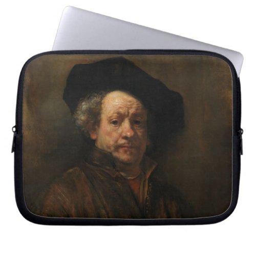 Rembrandt van Rijns Self Portrait Fine Art Laptop Sleeve