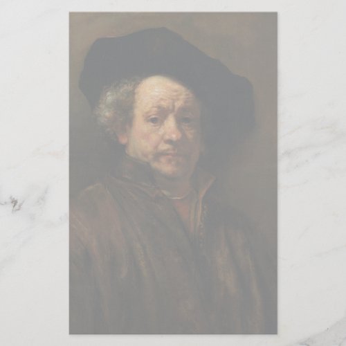 Rembrandt van Rijns Self Portrait Fine Art Stationery