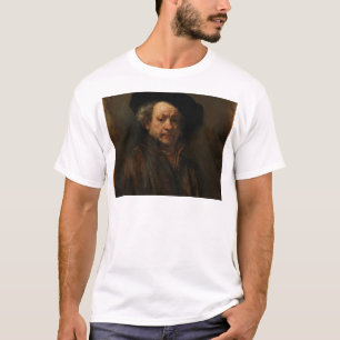 Rembrandt van Rijn's Self Portrait Fine Art T-Shirt