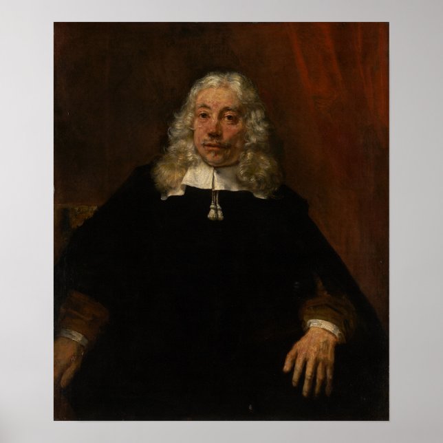 Rembrandt - White-Haired Man Poster (Front)