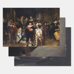 Rembrandt Wrapping Paper Sheets