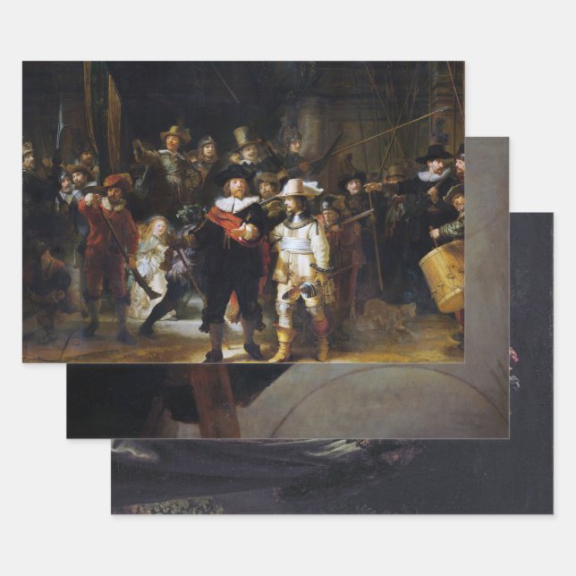 Rembrandt Wrapping Paper Sheets (Set)