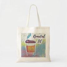 Remedial Lit Tote Original Logo