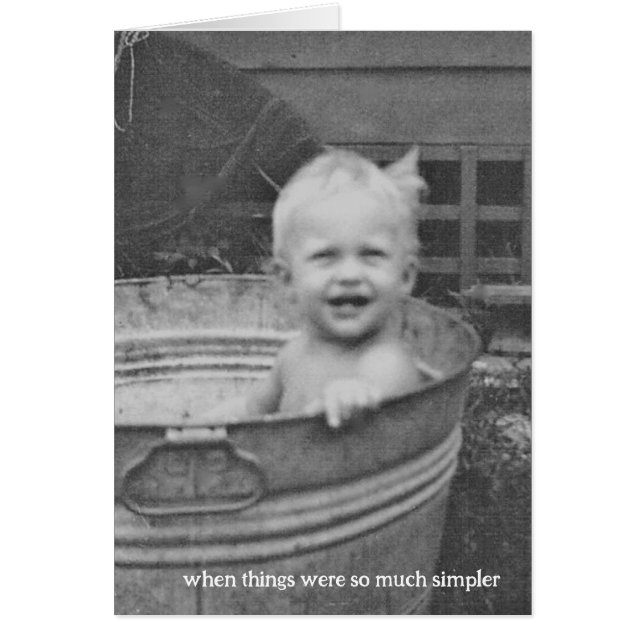 Remember 1940's - Washtubs Cards (Front)