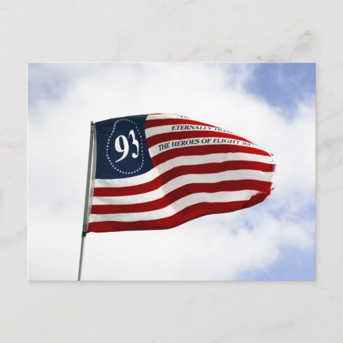 Remember 911 _ Flight 93 Postcard
