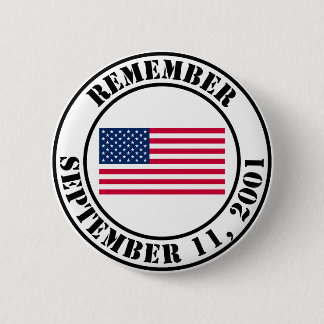 Remember 9/11 pinback button