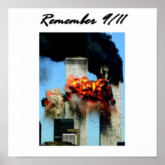 Remember 9/11 poster (Front)