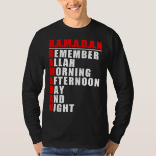 Remember Allah  Ramadan Kareem  Ramadan Mubarak Mo T-Shirt