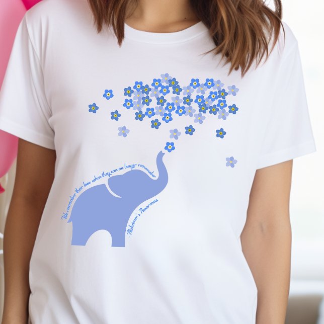 Remember Alzheimer's dementia support gift,  T-Shirt (Creator Uploaded)