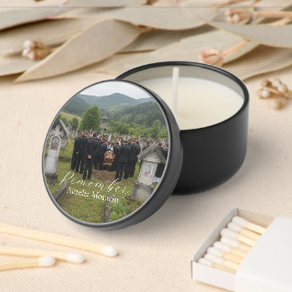 Remember Candle  Mini Candle Favors