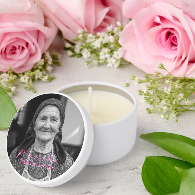 Remember Candle  Mini Candle Favors (Insitu (Wedding))
