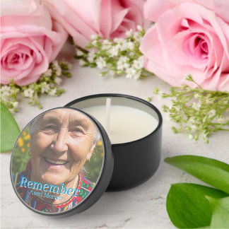 Remember Candle  Mini Candle Favors