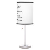 Remember: Case Fatality Ratio Is Not Same As Cause Table Lamp (Right)