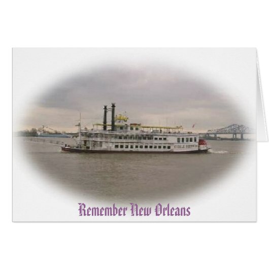Remember Crusing New Orleans Cards (Front Horizontal)