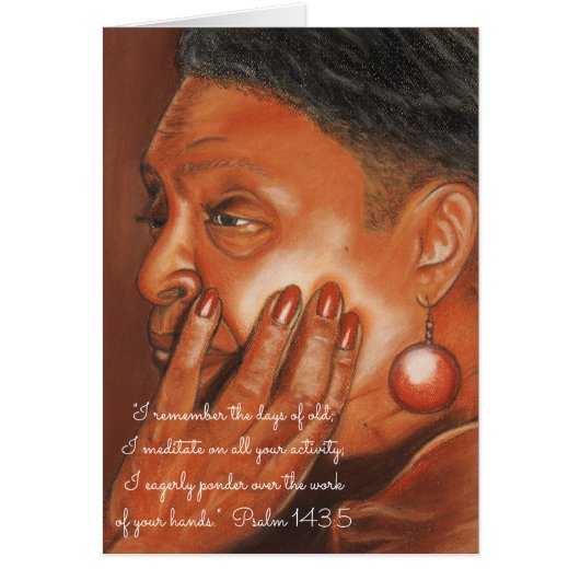 Remember Days of Old~Meditate & Ponder~Scripture Cards (Front)