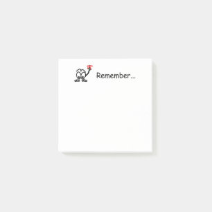 Remember Don't Forget Post-it Notes