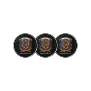 Remember Everyone Deployed Military Red Friday Golf Ball Marker