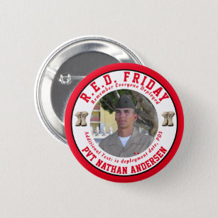 Remember Everyone Deployed RED Friday Photo Button