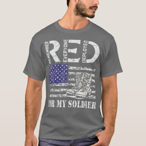Remember Everyone Veteran Deployed RED Friday 1 4 T_Shirt