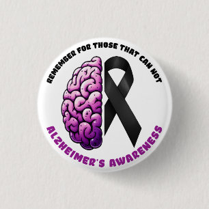 Remember For Those That Cannot ALZ's Awareness Button