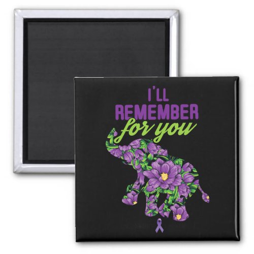 Remember For You Alzheimerheimer Heimers Awareness Magnet