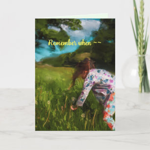 REMEMBER FRIENDSHIP CARD