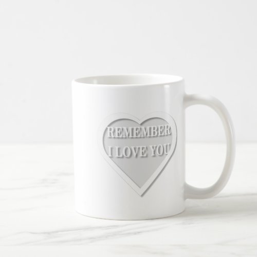 Remember I Love You Coffee Mug