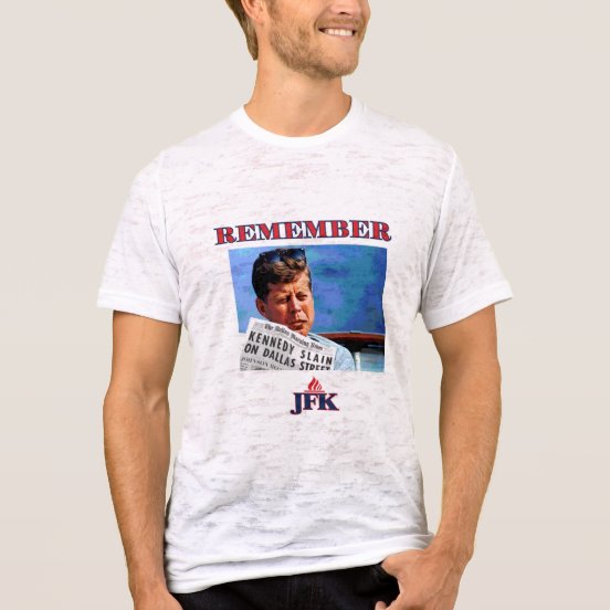 elvis shot jfk t shirt