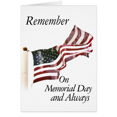 Remember Memorial Day Card