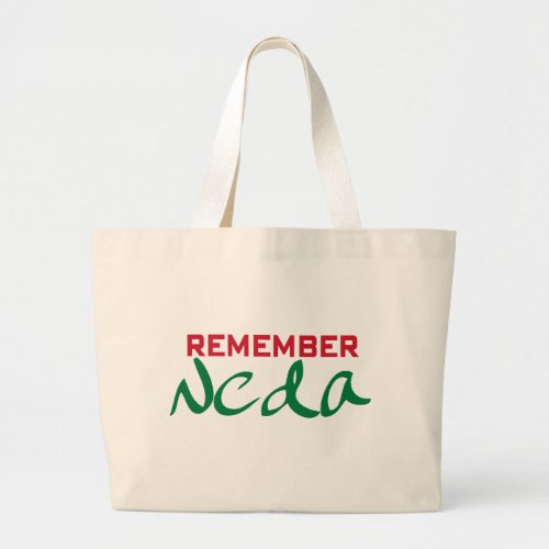 Remember Neda Iran Large Tote Bag