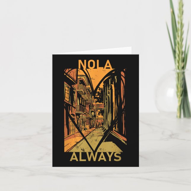 Remember Nola Never Forget New Orleans Always Supp Card (Front)