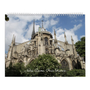 REMEMBER - Notre-Dame de Paris Calendar