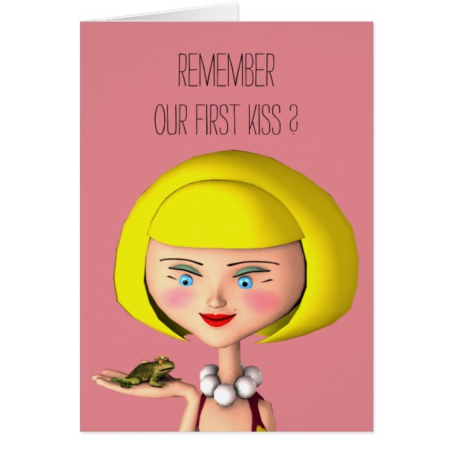 Remember Our First Kiss, My Dear Prince? Cards (Front)