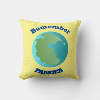 remember pangea throw pillow